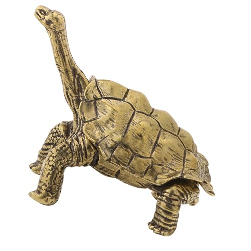 Organisateur de bijoux Tortue en laiton massif d'art haut de gamme