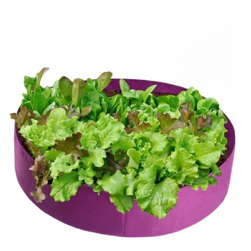 Anneome 2 Pezzi Borsa per Piante in Tessuto Traspirante Contenitore Mobile Resistente per Giardino e Casa Sacchetti per Piantare Riutilizzabili