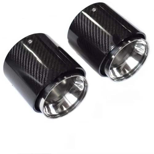 Silenciador de escape de carbono para Mini Cooper R56 F56 R60 5