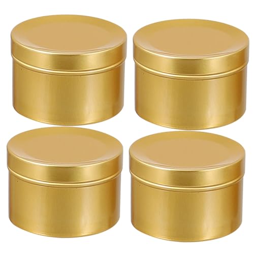 ERINGOGO 4pcs DIY Aromatherapy Aluminum Can Lid Perfect for Bulk Candle Jars Essential Oil Incense Cans