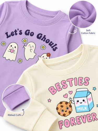 Image of TuddyBuddy 100% Cotton Full Sleeves Half Sleeves Baby Girl's Top Cum T-Shirt for Summer