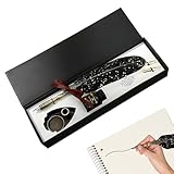 Cadeau Créatif et : Conçu pour les anniversaires et les fêtes, ce set d'écriture à l'encre invite à l'exploration artistique. C'est un cadeau amusant qui apporte de la et renforce les liens au sein du cercle familial et amical.