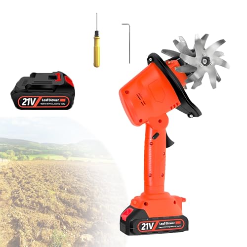 motocoltivatore elettrico a batteria, piccolo motocoltivatore da giardino con batteria al litio, larghezza di lavoro di 10 cm, motocoltivatore portatile,electrictiller-1battery