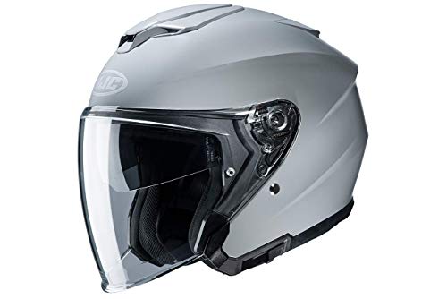 HJC, Casco jet moto I30, grigio nardo, XL