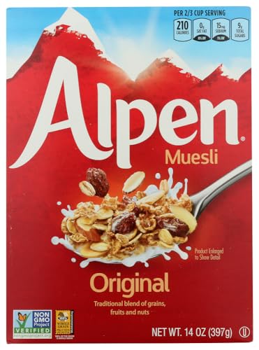 Alpen All Natural Muesli Cereal Original -- 14 Oz(pack Of 2)
