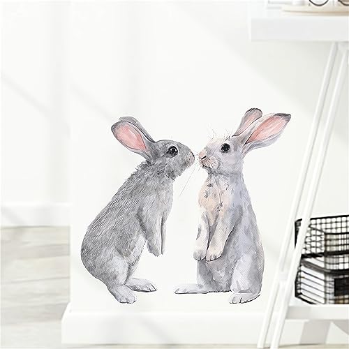 Vinilo decorativo sacinora con conejitos para pared miniatura 4