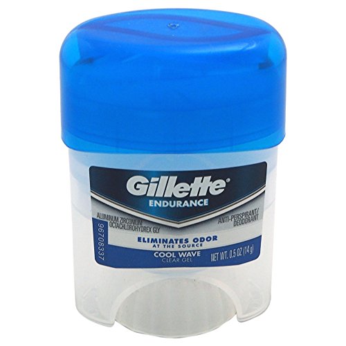 Gillette Clear Gel Cool Wave Antiperspirant Deodorant, 0.5 Ounce #TOP21
