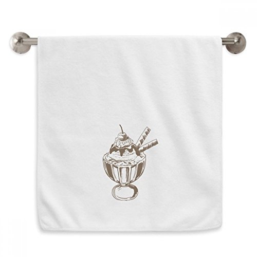 Serviette moelleuse biscuits au chocolat pour votre routine beauté douce