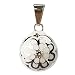 Produktbild Babylonia BOLA VO108 Rassel-Halskette, groß, Blumenmotiv, Weiß