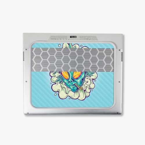 Image of MightySkins Carbon Fiber Skin Compatible With Alienware X14 R2 (2023) Full Wrap Kit - In Outer Space | Protective Durable Textured Carbon Fiber Finish | Easy To Apply & Change Styles | Made in the USA
