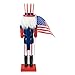 Northlight Decorative Wooden Patriotic Uncle Sam Christmas Nutcracker, 15