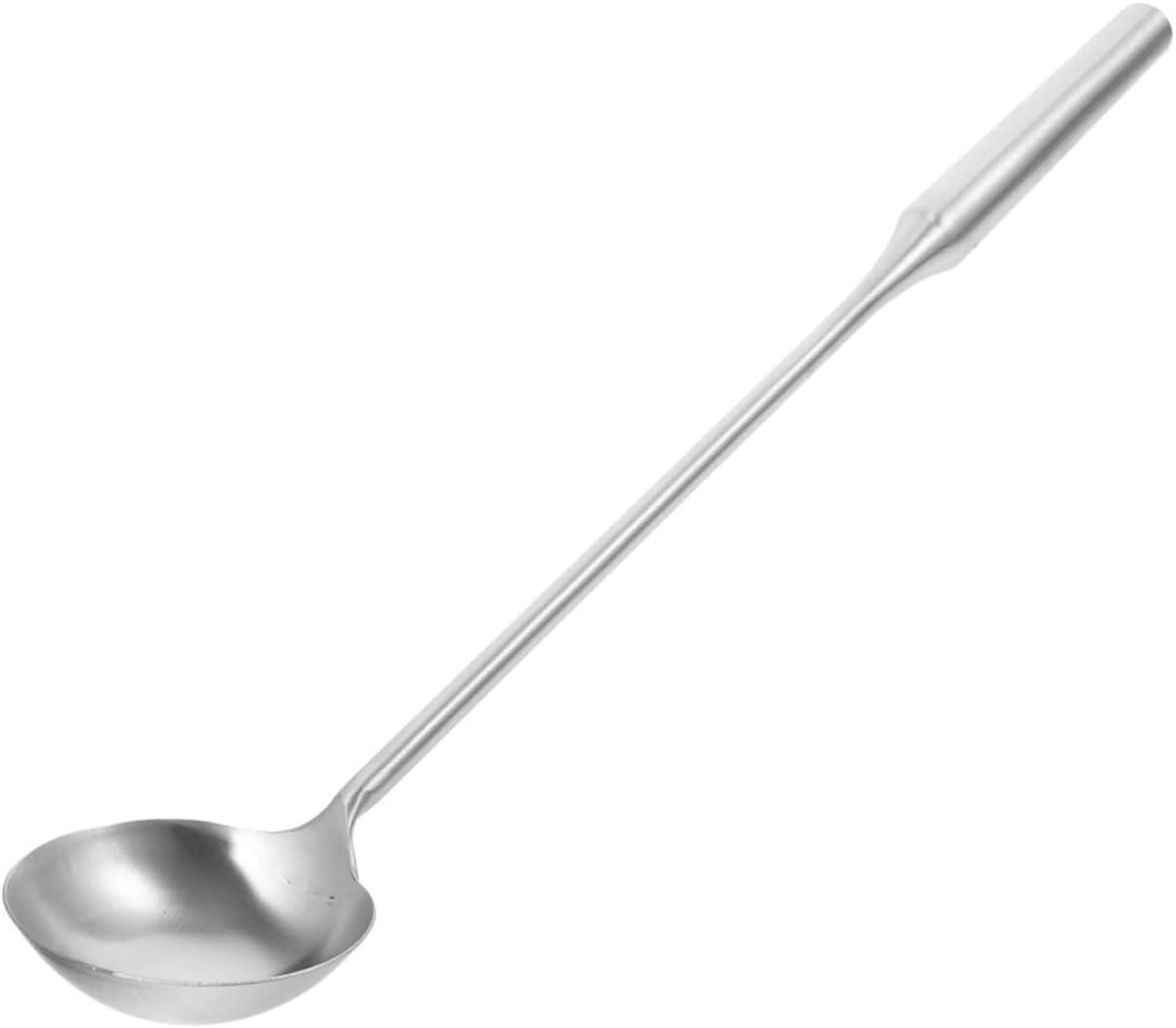 Alipis 1pc Stainless Steel Ladle Extended Handle Kitchen Gadget for Water Scooping