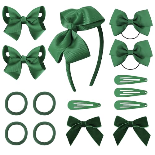 Green Hair Accessories