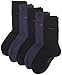 Produktbild Camano Herren 3642 Ca-Soft 5 Paar Socken, Blau (Navy Combi 04), (Herstellergröße: 39/42) (5er Pack)
