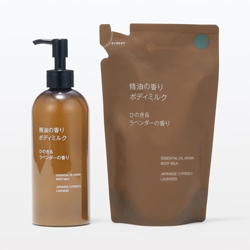 無印良品 精油の香り ボディミルク ひのき&ラベンダーの香り 300mL OAR56A4A の商品画像 4