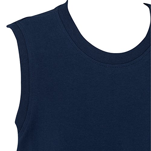 Kaycey Special Needs Adaptive Clothing For Children, SLEEVELESS Bodysuit Popper Snap Vest, 3 Pack2