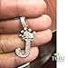 TGDJ 10K Yellow Gold Crown Diamond Pendant - Small Pave Crowned Initial Letters from A to Z - Gold Stamped Fine Jewelry - Gift for Men & Women for All Occasions - 1.5” (Letter J)