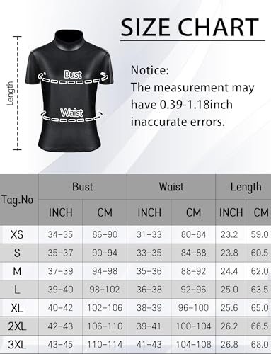 Camiseta de manga corta acabado látex con texturas premium efecto mojado 6