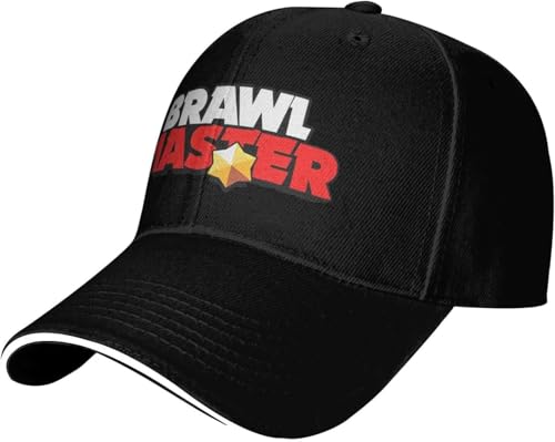 Casquette Classique, Spring Casual Funny Brawl Master Stars Outdoor Sport Outdoor Trucker Chapeau...