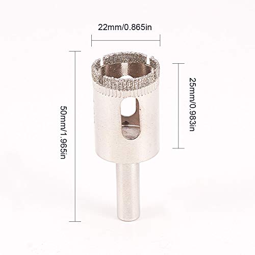 Brocas de diamante para azulejo 7/9" 3 piezas miniatura 2