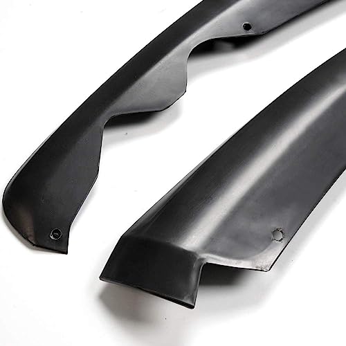 Image of PIT66 Front Lower Air Dam Deflector, Fit Ford Fusion 2013-2016 | Front Bumper Lower Valance Panel Replacement, Driver & Passenger Side Set, LH & RH Included, Replaces OEM FO1017100