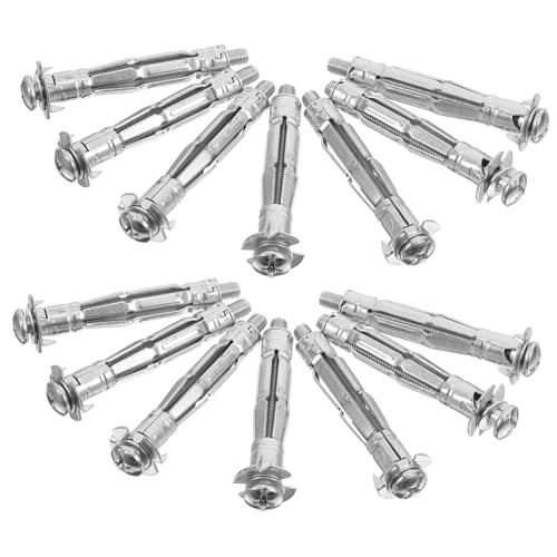 SOLUSTRE Drywall Anchors and Screws Kit 30pcs Heavy Duty for Gypsum Board and Hollow Walls