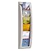 Produktbild Paperflow Wandprospekthalter 18x65x9,5 cm 5xDIN A6 Fächer grau