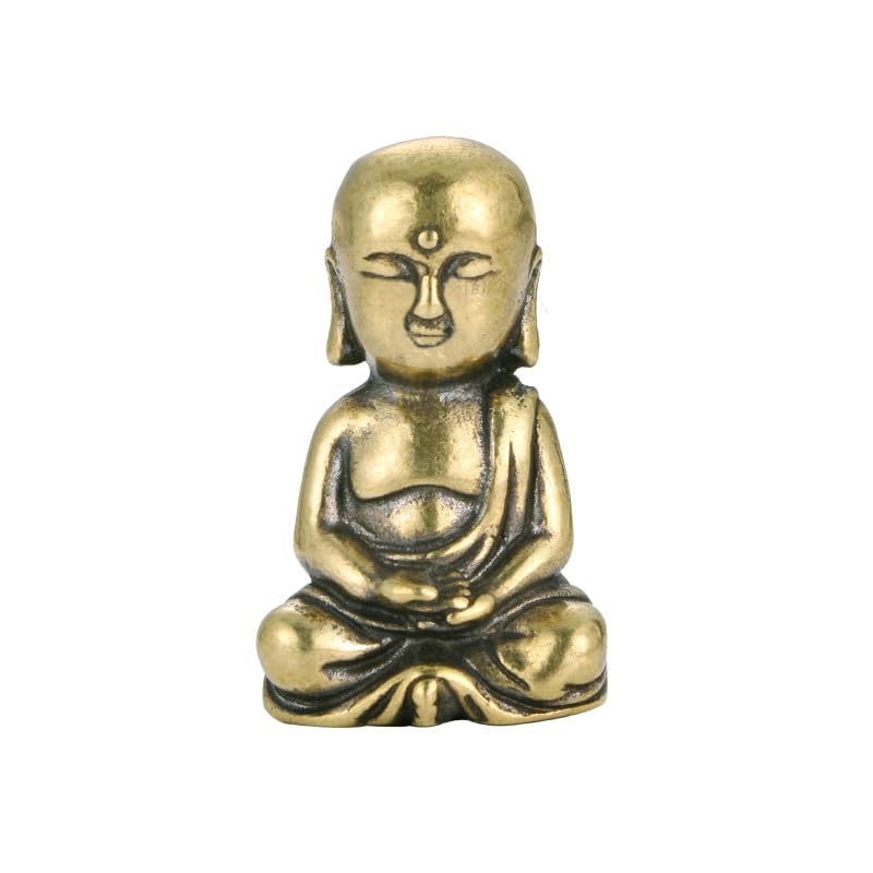 Idée cadeau originale : ornement Bouddha en cuivre pur et artisanat pour pendaison de crémaillère