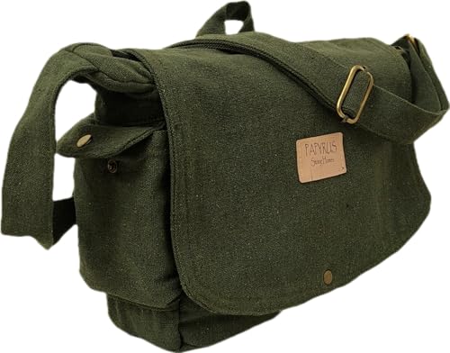 Image of ROUGH CANVAS COTTON MESSENGER BAG /BRASS ZIPPER CLOSURE /HANDMADE /ANTIQUE /VINTAGE /ECO LOVELY /UNISEX /SUSTAINABLE /HIGHLY DURABLE /WASHABLE /NATURAL