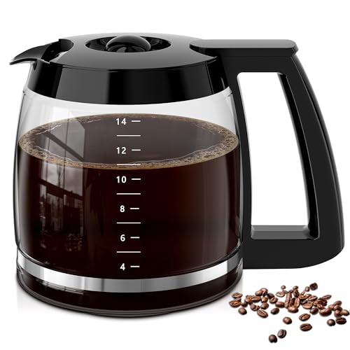 14-Cup Coffee Pot Replacement for Cuisinart Coffee Maker DCC-220, DCC-2600,