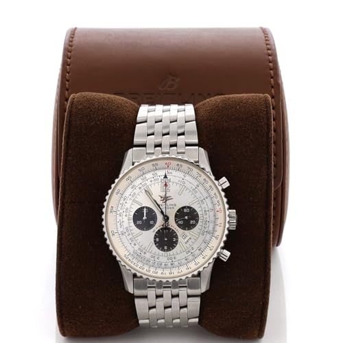 Pre-Loved Navitimer 50th Anniversary Chronograph Automatic Watch Stainless Steel 412