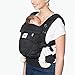 Ergobaby Marsupio per neonati dalla nascita, 3in1 Adapt Cool Air Mesh Marsupio posteriore, onice nero, BCPEAPBLK