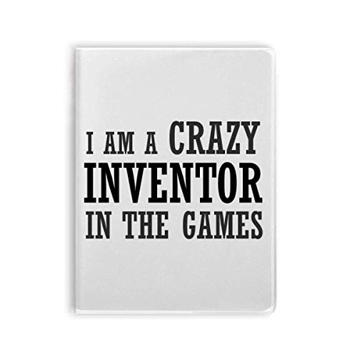 Carnet de notes I Am Crazy in The Games Art déco idée cadeau originale pour gamer