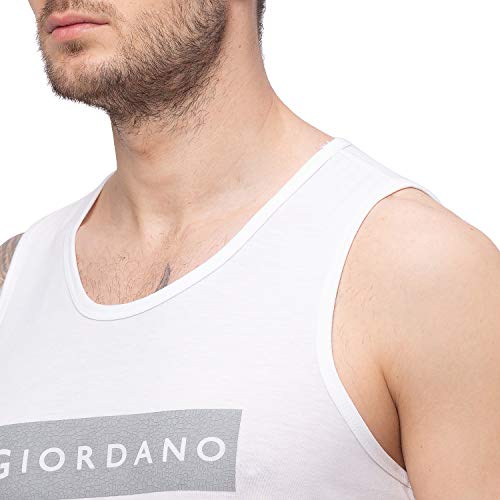 Image of Giordano Men's Round Neck Sleeveless Slim Fit Tshirt