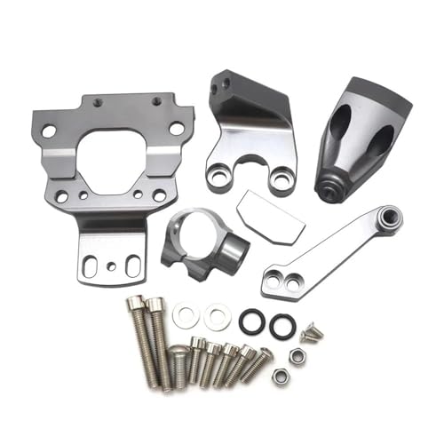 Amortisseur de direction kit support CNC pour éliminer le guidonnage sur Kawasaki Z650