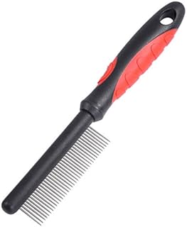 Rosewood Soft Protection Salon Grooming Comb,grey and orange, Medium