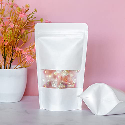 Bolsas de alimentos para frutos secos y repostería casera en Kraft blanco SumDirect 8