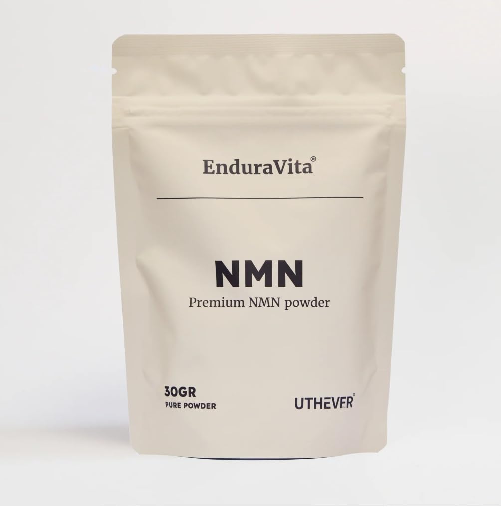 Premium NMN Polvo | >99,8% pureza | Potenciador de NAD+ | Uthever® NMN | Doble prueba de laboratorio (NL/EU/US) de calidad y seguridad | 30 gramos