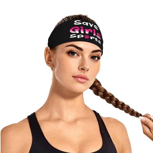 Save Girls Sports Headbands Sports Sweatbands Non-Slip Sports Running Quick Drying Headband63