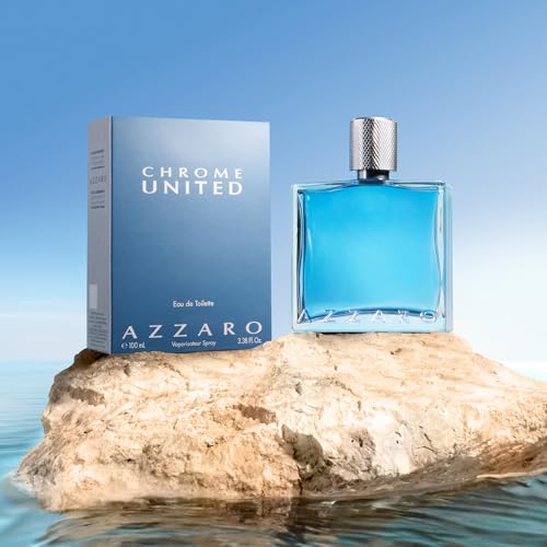 Azzaro Chrome United Eau de Toilette, Parfüm für Herren, Würzig-frischer Duft, 100 ml – Ansicht 4