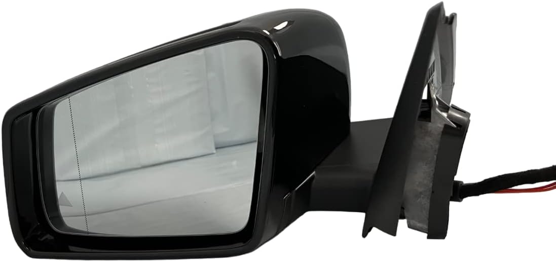 #81 8th Gear Black Left Driver Side Mirror with Blind Spot Compatible with Mercedes GLA250 GLA45 AMG 2015 2016 2018 2019 2020 GLA 250 GLA 45