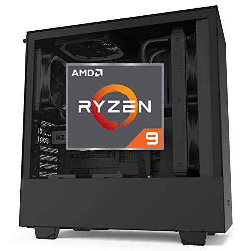 Gaming PC RTX 3070Ti w/8GB Ryzen® 9 12 Core 4.6hz - 16GB RAM, 1000GB NVMe SSD, Black Tower-CPU Solut
