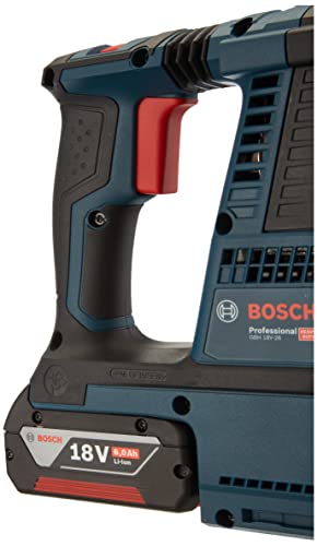 Bosch Professional 18V System Akku Bohrhammer GBH 18V-26 (inkl. 2x6.0 Ah Akku, Schnellladegerät GAL 1880 CV, im… – Bild 5
