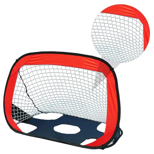 BCOATH 1Set Portable Soccer Goal Set Collapsible Football Gate for Durable Oxford for Parent Activities Gardens Parks Beaches