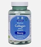 Holland and Barrett Marine Collagen with Vitamin C 3000mg 90 Tablets