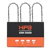 Hipa 8" Pole Saw Chain 3/8" LP Pitch 050" Gauge 33 Drive Links for Harbor Fregitht Portland 68862 63190 62896 Sun Joe SWJ800E SWJ802E SWJ806E Replaces Oregon S33 91PXL033G Chain Pack of 3