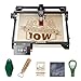 Longer RAY5 - Grabador láser de 60 W, potencia de salida láser de 10 W, placa base de 32 bits, control fuera de línea de aplicación, herramienta de grabado DIY para metal/vidrio/madera
