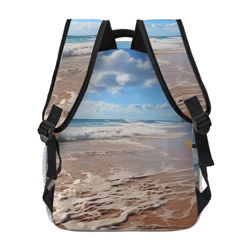 Casual Backpack for Women Men Beach Sand Lightweight Daypack Large Capacity Nurse Bag4