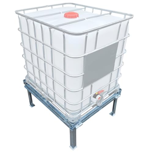 REKUBIK IBC-Container Kipp-Podest als Untergestell mit Kippvorrichtung Größe 120x100cm (1000/1250l IBC)