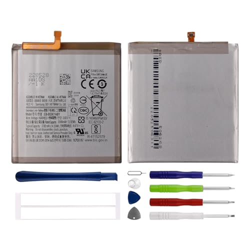Duotipa Batería de repuesto EB BS901ABY compatible con Samsung Galaxy S22 5G SM S901B con juego de herramientas de reparación